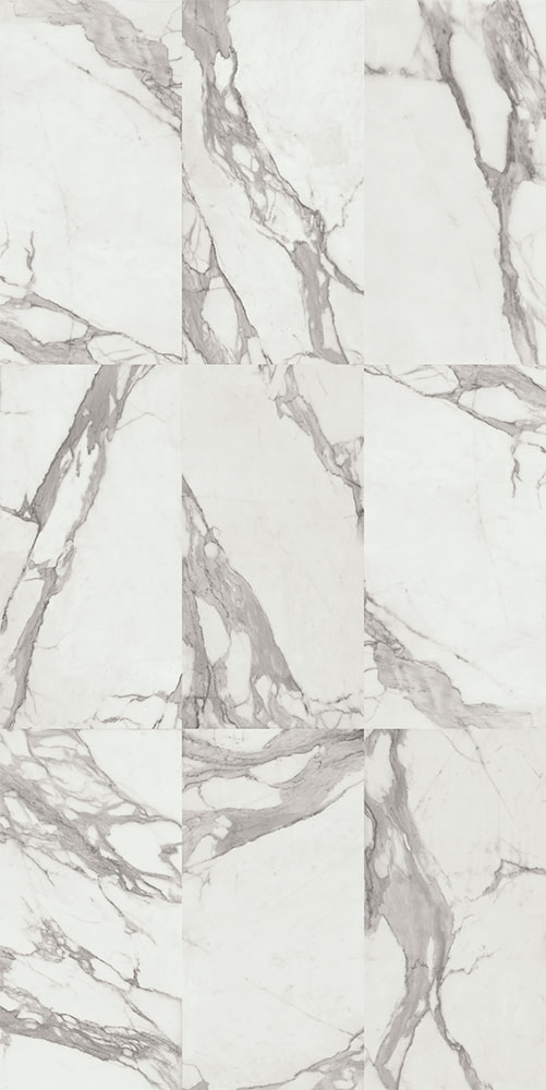 01 Statuario - a White look with grey marble veins